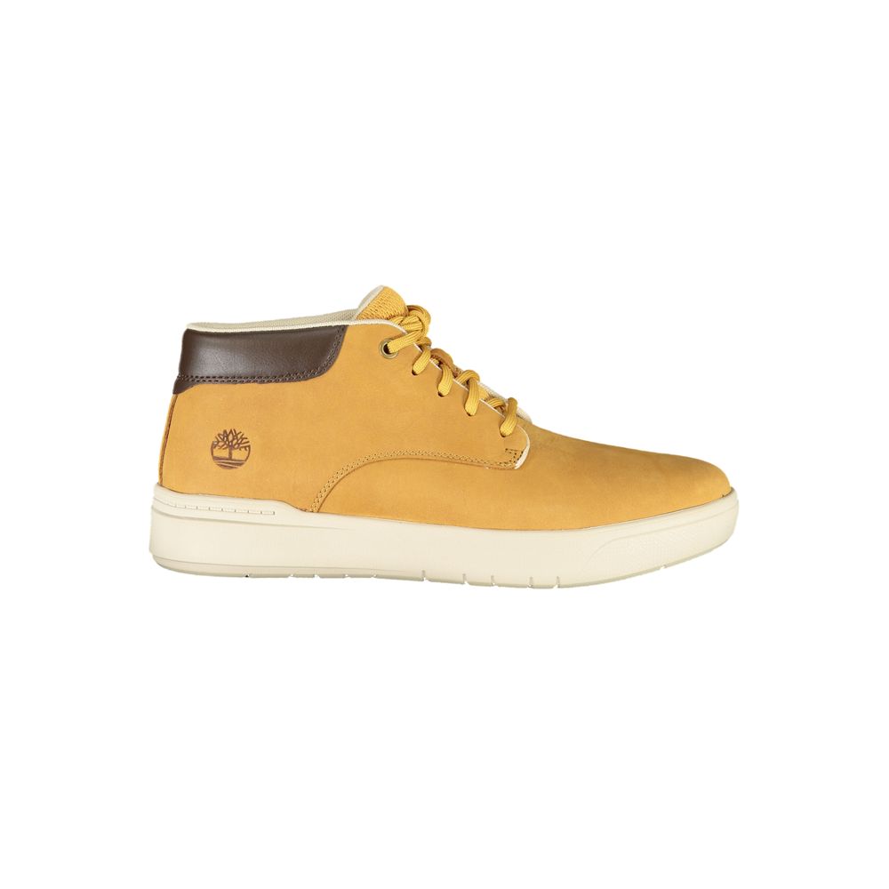 Brown Leather Men Sneaker