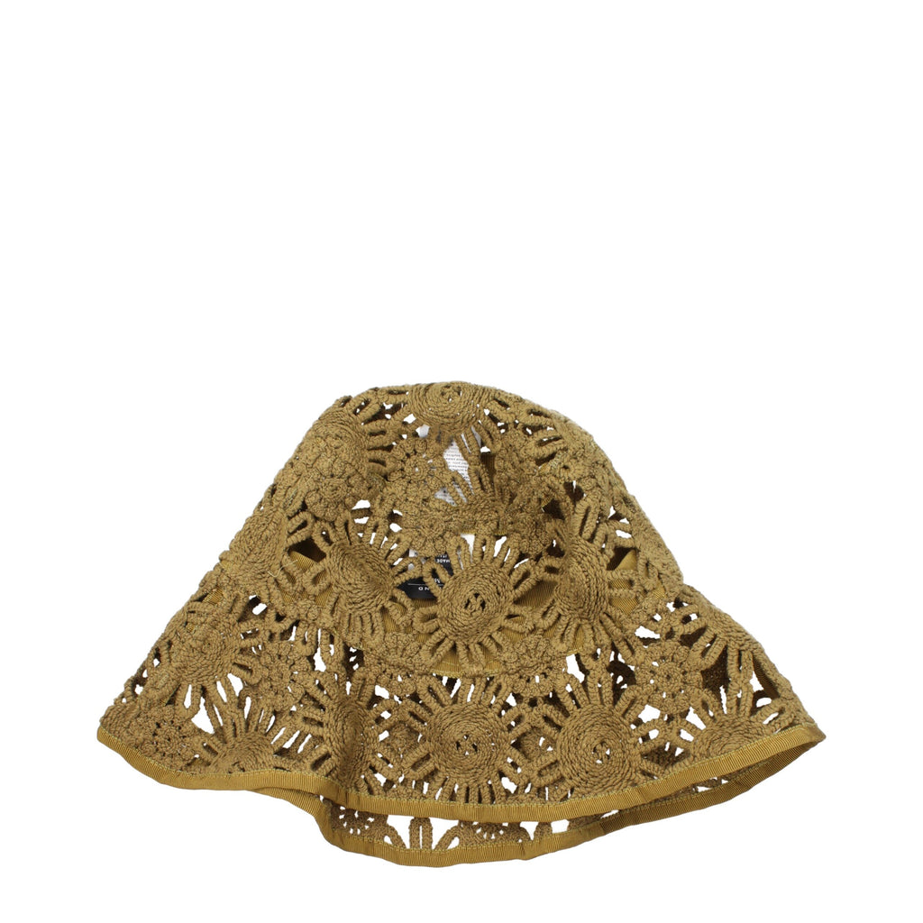 Green Polyester Bucket Hats