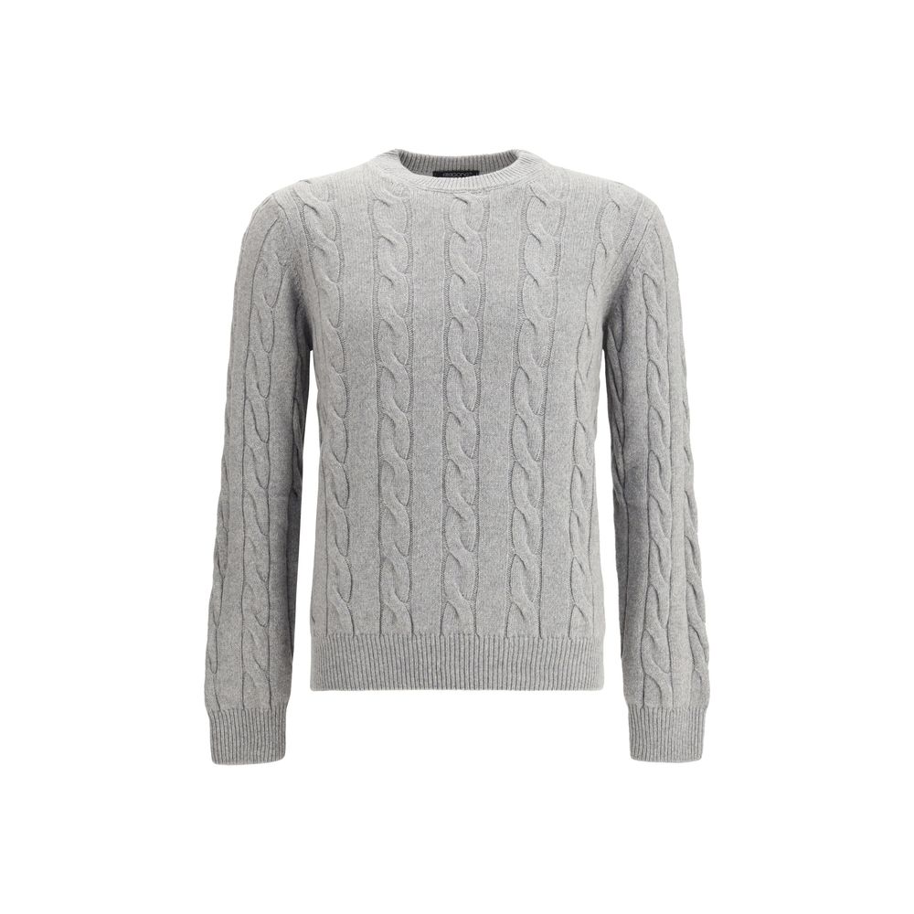 Gray Cashmere Sweatshirt