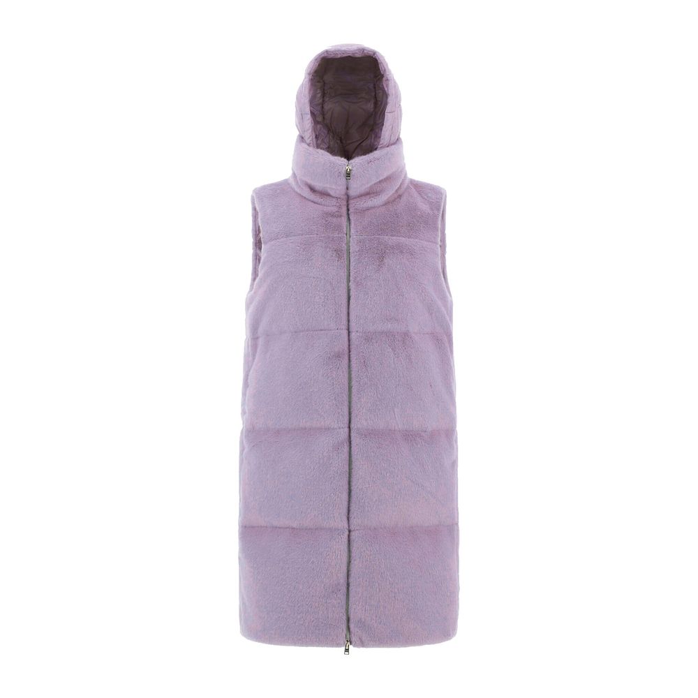 Purple Polyamide Coat
