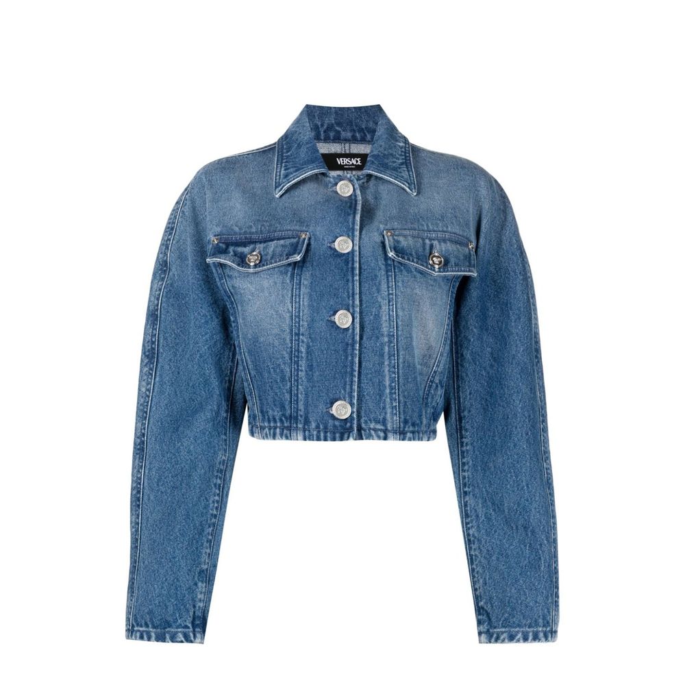 Blue Cotton Denim Jacket