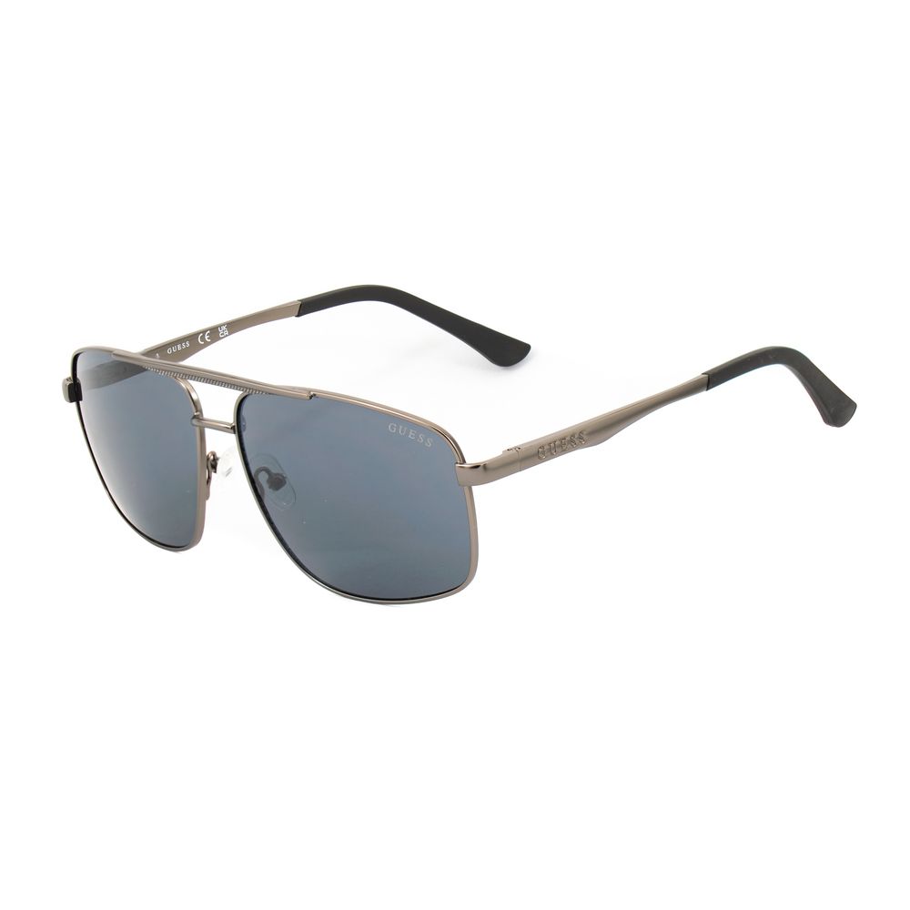 Gray Metal Sunglasses