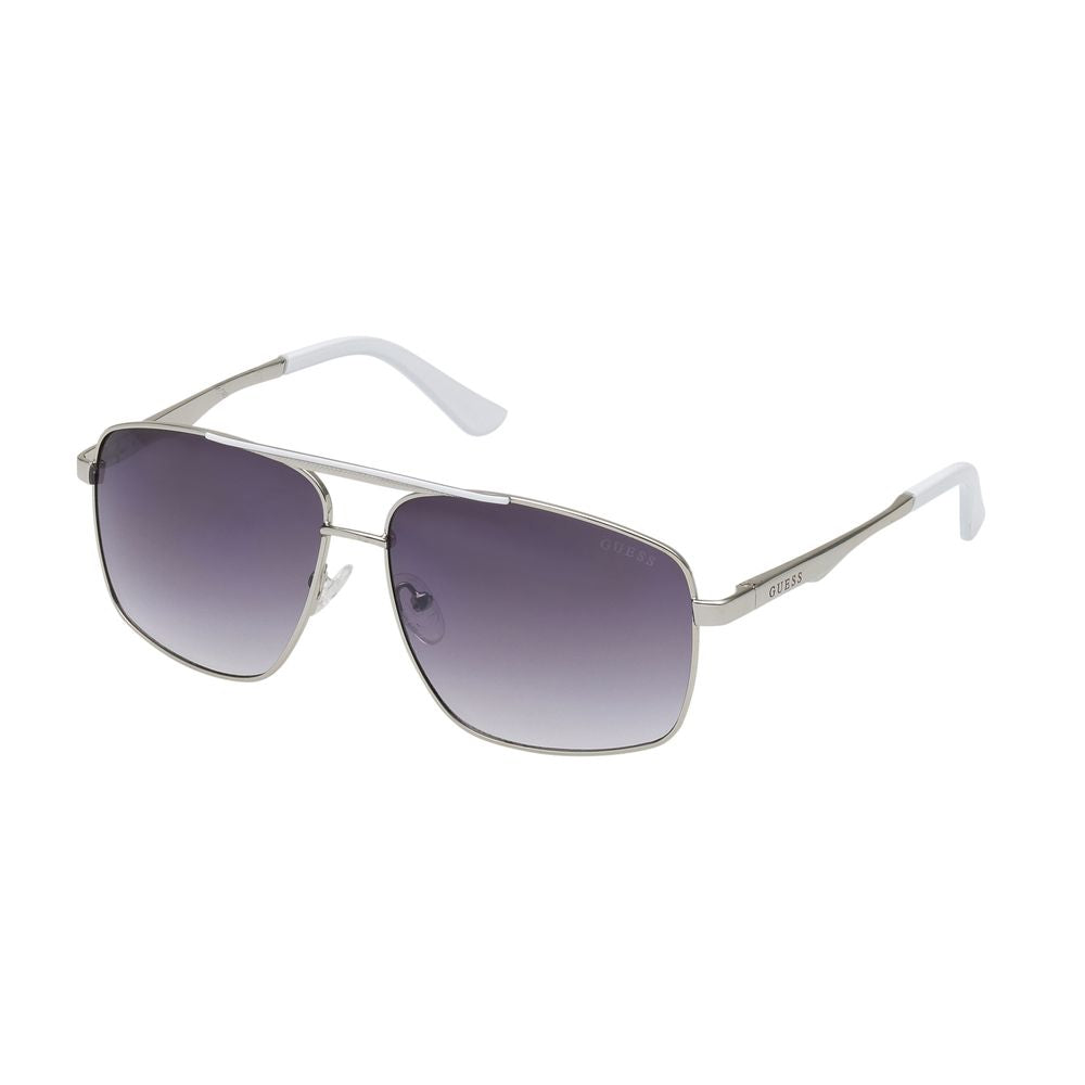 Gray Metal Sunglasses