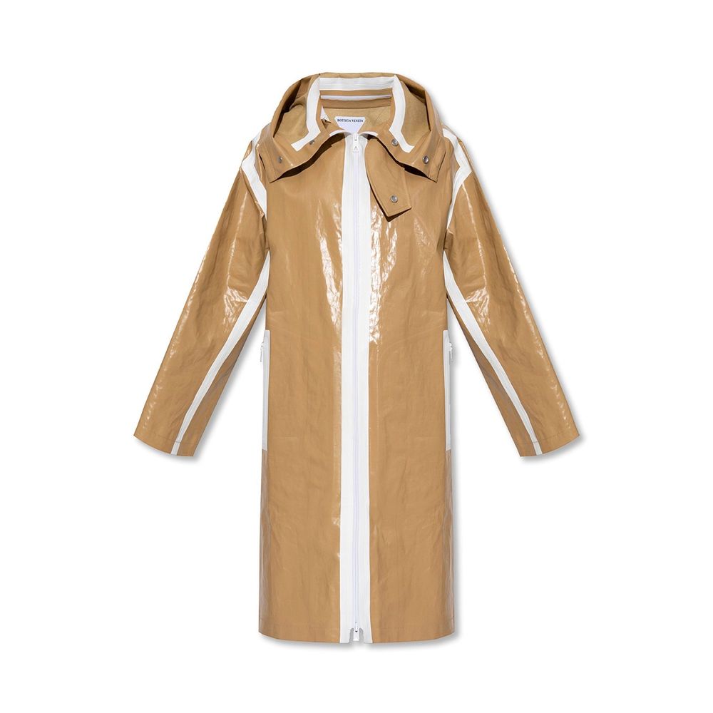 Brown Linen Coat