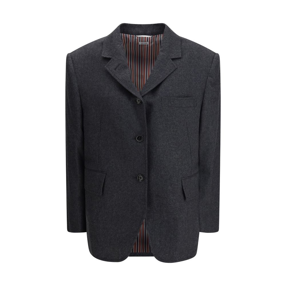 Gray Wool Blazer