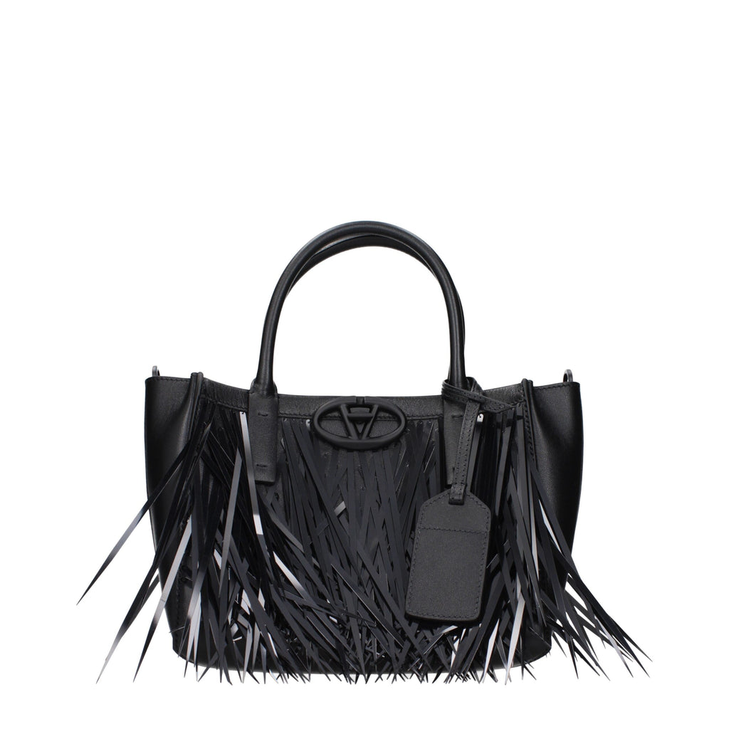 Black Leather Handbag