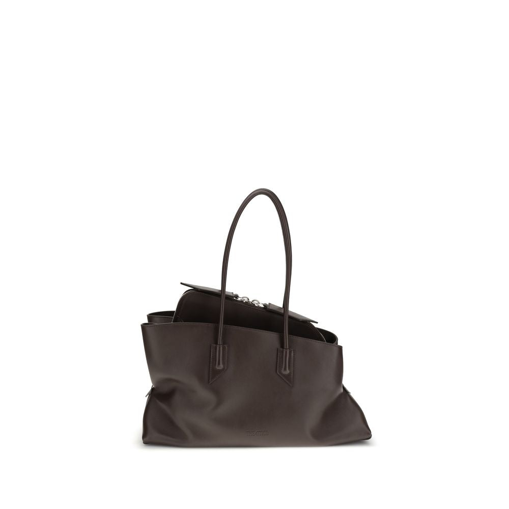 Brown Calf Leather Bos Taurus Handbag