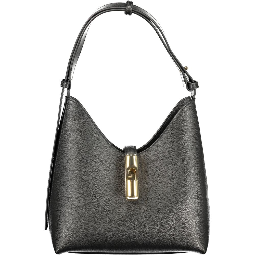Black Leather Handbag