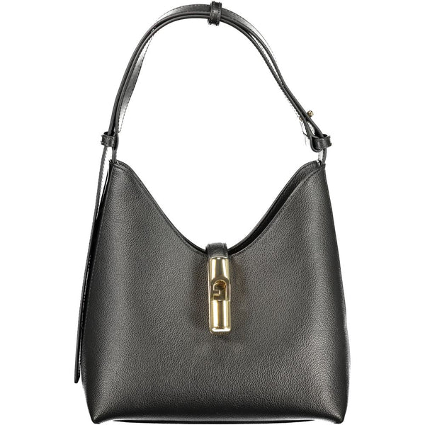 "Black Leather Women's Handbag"
