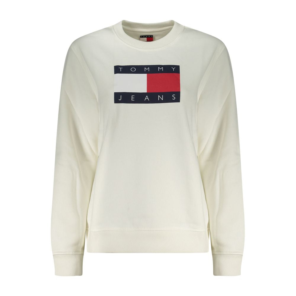 White Cotton Sweatshirt