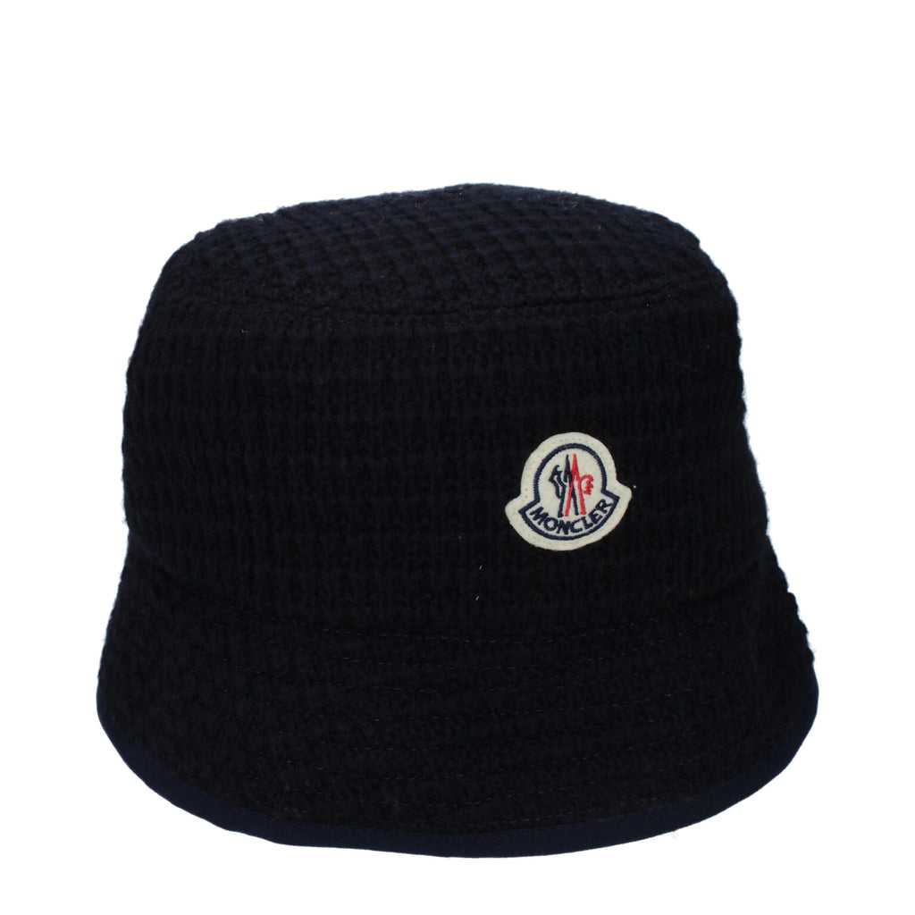 Blue Wool Bucket Hat