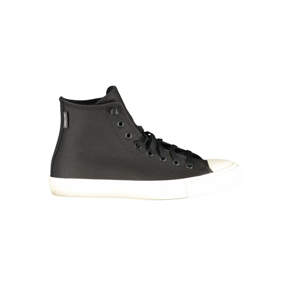 Black Rubber Men Sneaker