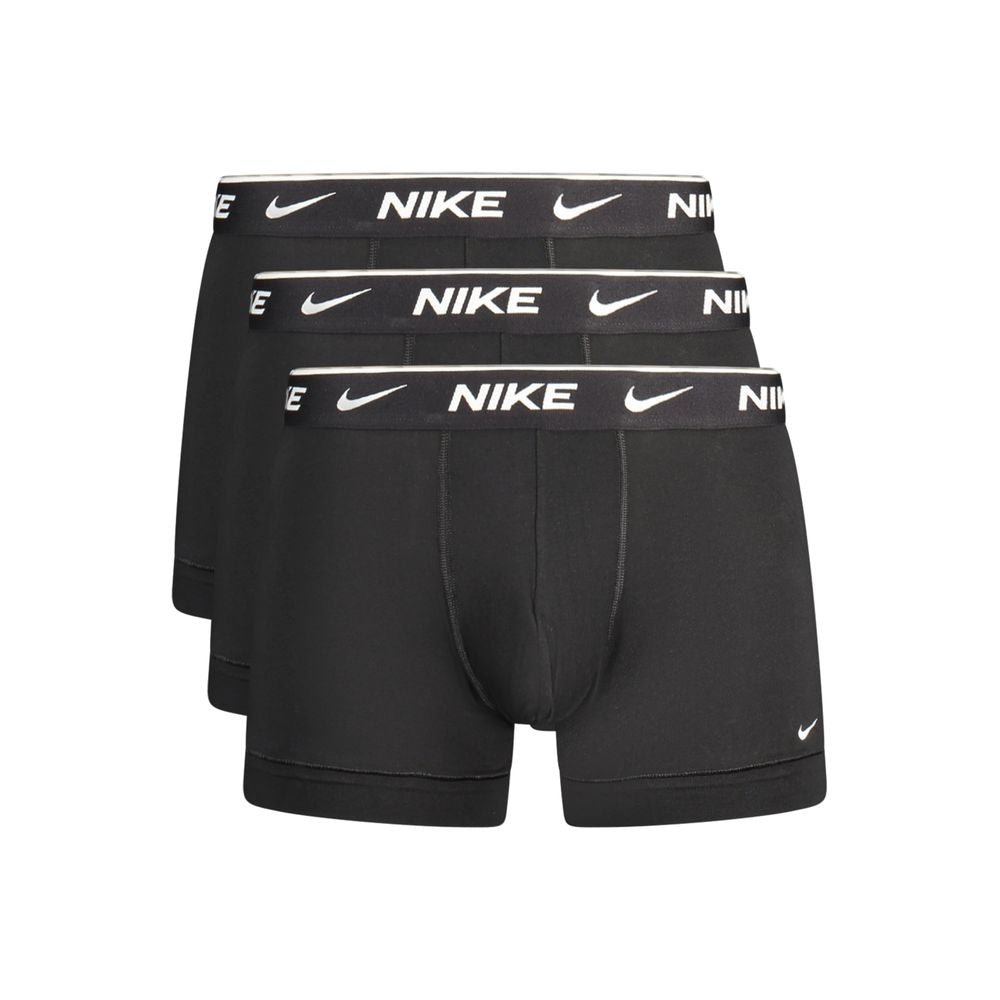Black Cotton Men's Underwear